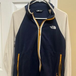 Women’s large North Face full zip fleece jacket